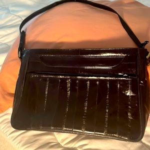 Vintage eel skin handbag